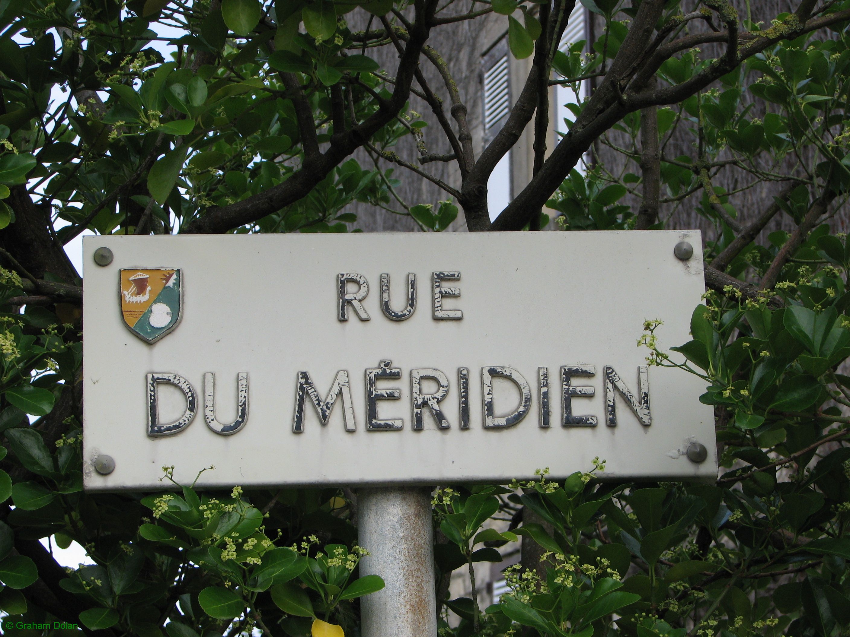 Greenwich Meridian Marker; France; Basse-Normandie; Villers-sur-Mer